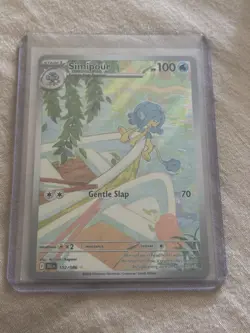 Simipour 102/086 Illustration Rare, Black Bolt, Full Art Holo, Pokemon TCG, NM - Image 1