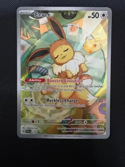 Pokemon Eevee 173 Scarlet & Violet Promo Card NM - Image 1