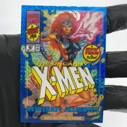 Marvel Card Jean Gray Traxx 46-V Variant Fleer Upper Deck Masterpieces [NM] - Image 2