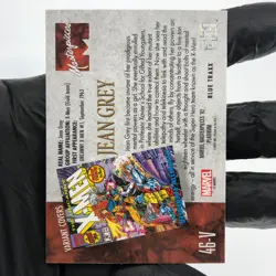 Marvel Card Jean Gray Traxx 46-V Variant Fleer Upper Deck Masterpieces [NM] - Image 3