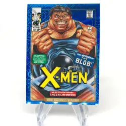 Marvel Card Blob Traxx 1-V Variant Fleer Upper Deck Masterpieces [NM] - Image 1