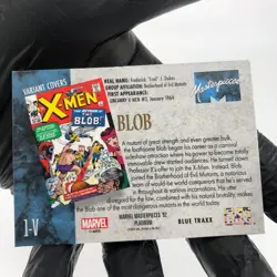 Marvel Card Blob Traxx 1-V Variant Fleer Upper Deck Masterpieces [NM] - Image 4