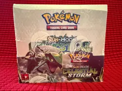 Pokemon Sun And Moon Celestial Storms Sealed Booster Box With 36 Packs - Image 1