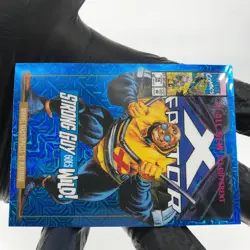 Marvel Card Strong Guy Traxx 85-V Variant Fleer Upper Deck Masterpieces [NM] - Image 5