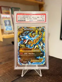 2014 Pokemon XY Flashfire - M Charizard EX 108/106 - PSA 8.5 NM-MT+ - Image 1