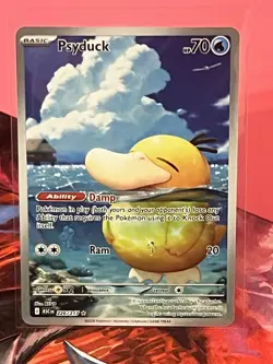 Pokemon TCG Psyduck 226/217 Illustration Rare Ascended Heroes Near Mint - Image 1