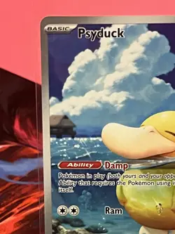Pokemon TCG Psyduck 226/217 Illustration Rare Ascended Heroes Near Mint - Image 2