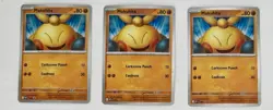 Pokemon TCG - Perfect Order - Lot of 3 Makuhita 068 - Black Star Promo - Image 1