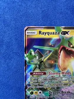Rayquaza GX, Pokemon SM - Celestial Storm Ultra Rare, 109/168 LP - Image 4