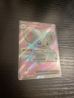 Cinccino ex 105/086 Ultra Rare Full Art Pokemon Chaos Rising English NM - Image 2