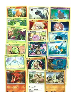 LOT OF 33 POKEMON CARS 168 SERIES (2018) - Image 1