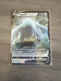 Lugia V 138/195 Silver Tempest Sword & Shield Pokemon 2022 - Image 1