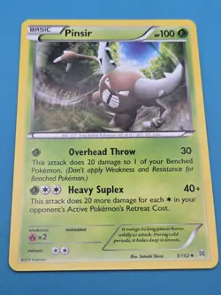 Pokemon TCG XY - BREAKthrough Regular 3/162 Pinsir MP - Image 1