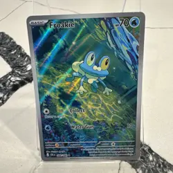 Froakie 088/086 Illustration Rare ME04: Chaos Rising Pokemon Holo NM - Image 1