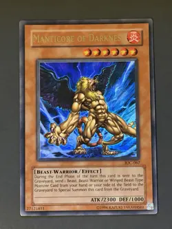 Manticore of Darkness IOC-EN067 Invasion of Chaos Ultra Rare - Image 1