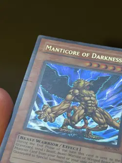 Manticore of Darkness IOC-EN067 Invasion of Chaos Ultra Rare - Image 3