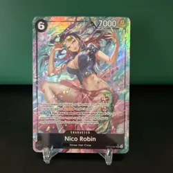 Bandai One Piece CCG Nico Robin OP12-087 Legacy Master SR Alt Art Foil EN - Image 1