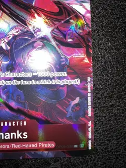 Shanks (004) (English Version 2nd Anniversary Set) OP09-004 One Piece Promotion - Image 5
