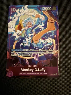 One Piece TCG Event Pack Vol. 8 Monkey.D.Luffy P-099 Promo NM - Image 1