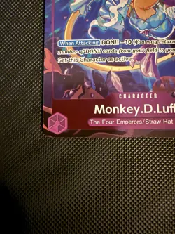 One Piece TCG Event Pack Vol. 8 Monkey.D.Luffy P-099 Promo NM - Image 5