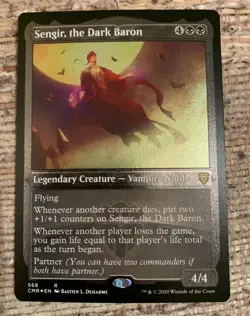 Sengir, The Dark Baron Etched Foil - MTG Magic Cards - CMR Commander Legends - Image 1