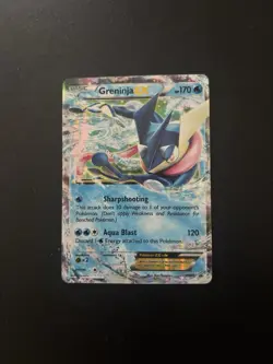 Pokemon Greninja EX Promo XY20 Holo 170 HP Basic Water Card TCG English 2014 - Image 1