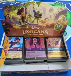 250+ Cards - Lorcana Wilds Unknown Bulk Lot Cards Foil & Non Foil - Image 2
