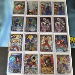 Dragon Ball Super Card Game 110 Card Lot SPR SR R UC C PR All Foil Cards - Image 1