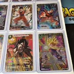 Dragon Ball Super Card Game 110 Card Lot SPR SR R UC C PR All Foil Cards - Image 3