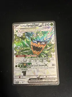 Teal Mask Ogerpon ex 166 Sv: Scarlet & Violet Promo Cards Holo - Image 1