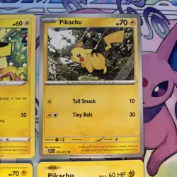 Pokemon Pichu, Pikachu, Raichu 9 Card Collection - Non-holo - Image 4
