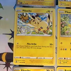 Pokemon Pichu, Pikachu, Raichu 9 Card Collection - Non-holo - Image 5