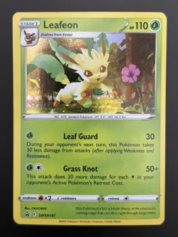 Pokemon Plasma Freeze #11 Leafeon Cracked Ice Holo 2013 Evolution Set 3 Card Lot - Image 5
