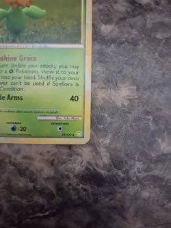 Sunflora 31/123 HeartGold SoulSilver Regular Rare Pokemon TCG Card - LP - Image 2
