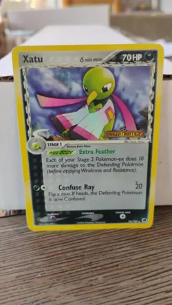 XATU Dragon Frontiers Stamped POKEMON Holo Delta Species 06' Trading Card 25/101 - Image 1