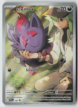N's Zorua - 189 - SV: Scarlet & Violet Promo Cards Holo - PTCG - LP - Image 1