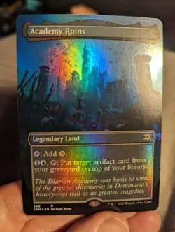 1x Academy Ruins Foil Borderless NM - Double Masters 2X2 Magic MTG x1 - Image 1