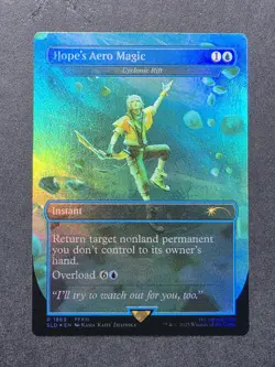 Hope's Aero Magic - Cyclonic Rift (Rainbow Foil) Secret Lair Drop Foil - Image 1