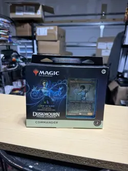 Magic the Gathering DUSKMOURN: HOUSE OF HORROR Commander Deck JUMP SCARE! - Image 1