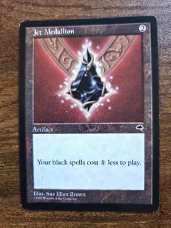 Jet Medallion: Tempest: Magic the Gathering - Image 1