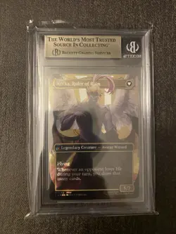 Magic The Gathering Kefka ,Court Mage (0543) (Borderless) (Surge Foil) Final - Image 2