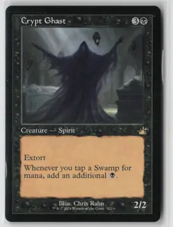 Crypt Ghast (Retro Frame) 322 Rare Ravnica Remastered Near Mint - Image 1