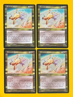 MTG FRENETIC EFREET (x 4) Mirage (OldManMTG 005-420) - Image 1