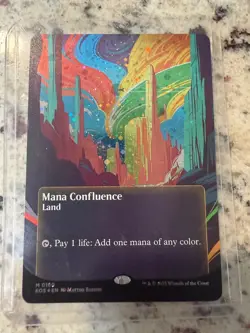 Mana Confluence (0160) (Borderless) (Galaxy Foil) Edge of Eternities: Stellar... - Image 1