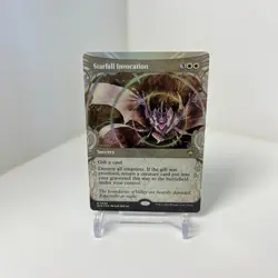 Magic The Gathering MTG Bloomburrow Starfall Invocation FOIL Showcase Rare - Image 1