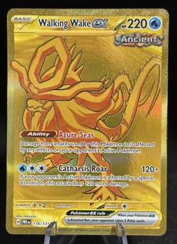 Pokemon Walking Wake ex 178/131 Prismatic Evolutions Holo Hyper Rare Card - NM - Image 1