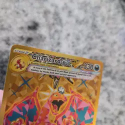Pokemon TCG Charizard EX Hyper Rare Holo Card 228/197 Sv03: Obsidian Flames - Image 3