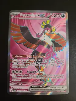 Fezandipiti ex - 084/064 - Ultra Rare Pokemon Shrouded Fable NM - Image 1