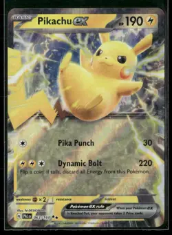 Pikachu ex 063/193 Double Rare Paldea Evolved NM/M Pokemon - Image 1