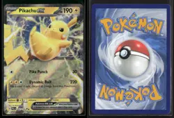 Pikachu ex 063/193 Double Rare Paldea Evolved NM/M Pokemon - Image 3
